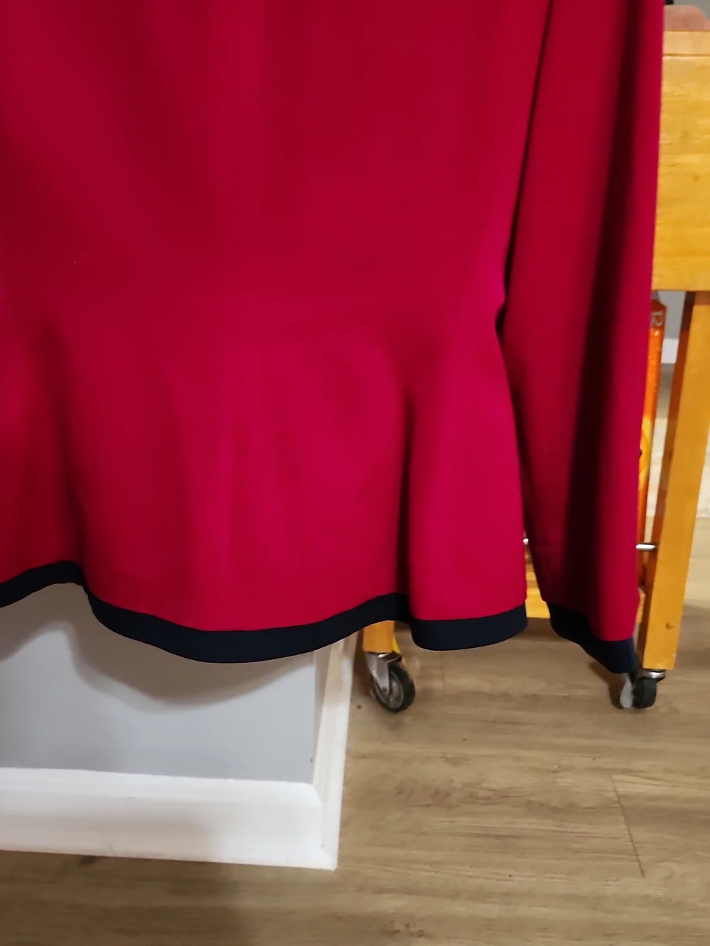 Dior Hot Pink Blazer with Navy Trim - Women's Jacket